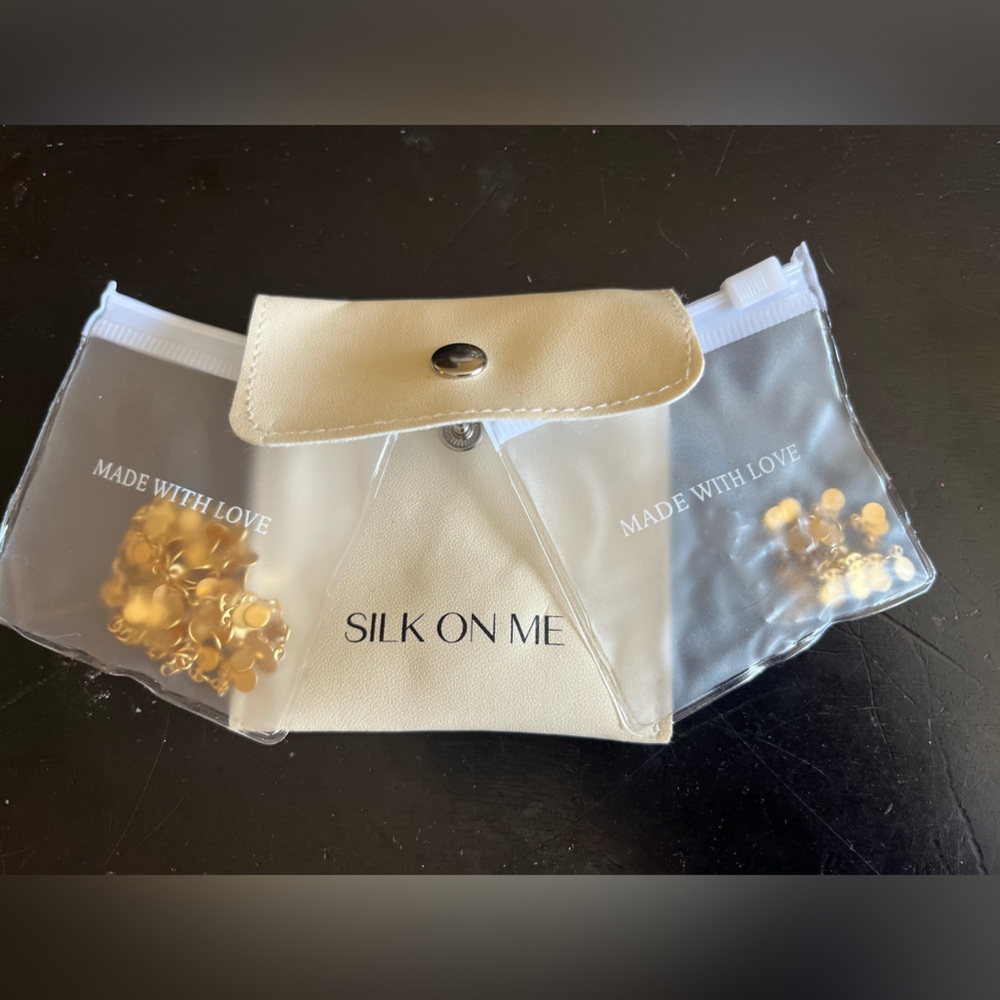 Gold Circle Jewelry set